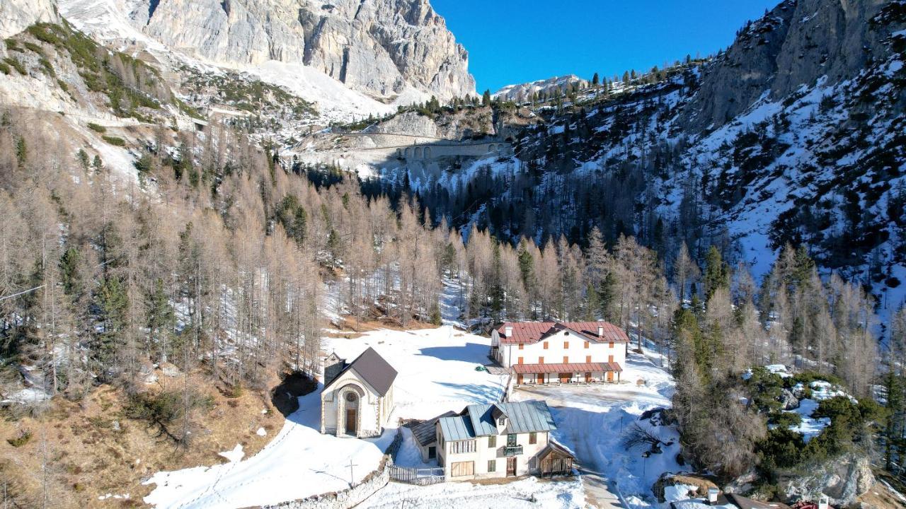 Hotel Al Sasso Di Stria Andraz Exterior foto